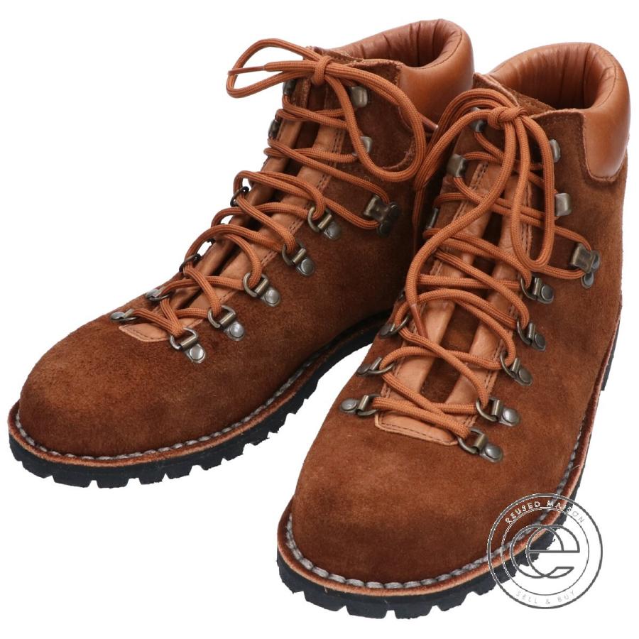 新品同様 Vet ブラウン ディエッメ スエード レザー Vet Roccia マウンテンブーツ Diemme ブラウン Roccia ロッチャベット ビブラムソール 43 メンズ ブランドショップエコスタイル