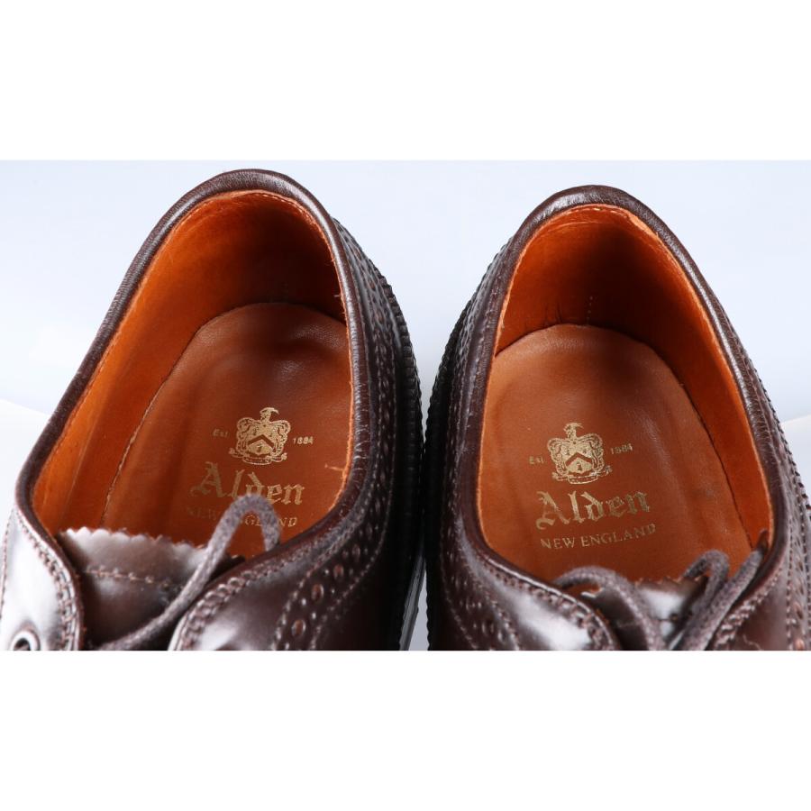 美品 Alden オールデン N9502c ラコタハウス別注 コードバン ロングウィングチップシューズ 8 1 2d シガー メンズ ブランドショップエコスタイル 通販 Yahoo ショッピング