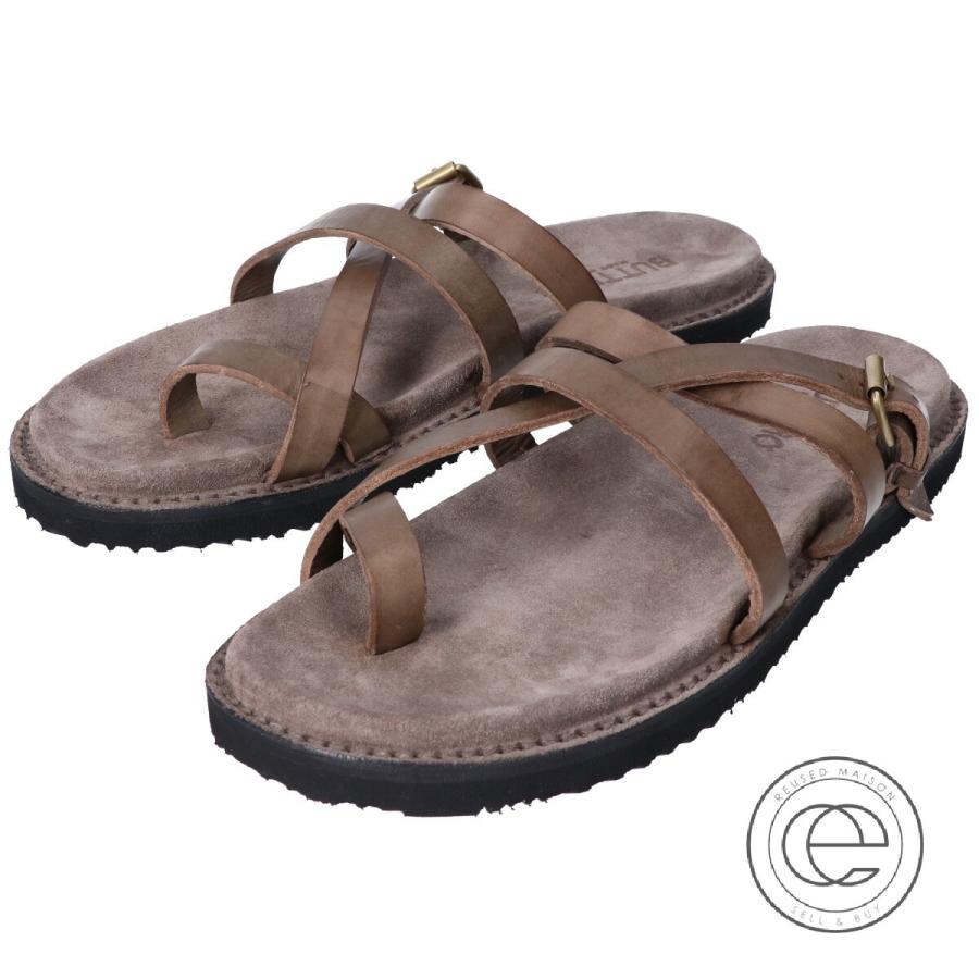 新品 Butteroブッテロ B6340 レザー ストラップ サンダル シューズ 43 Taupe メンズ ブランドショップエコスタイル 通販 Yahoo ショッピング