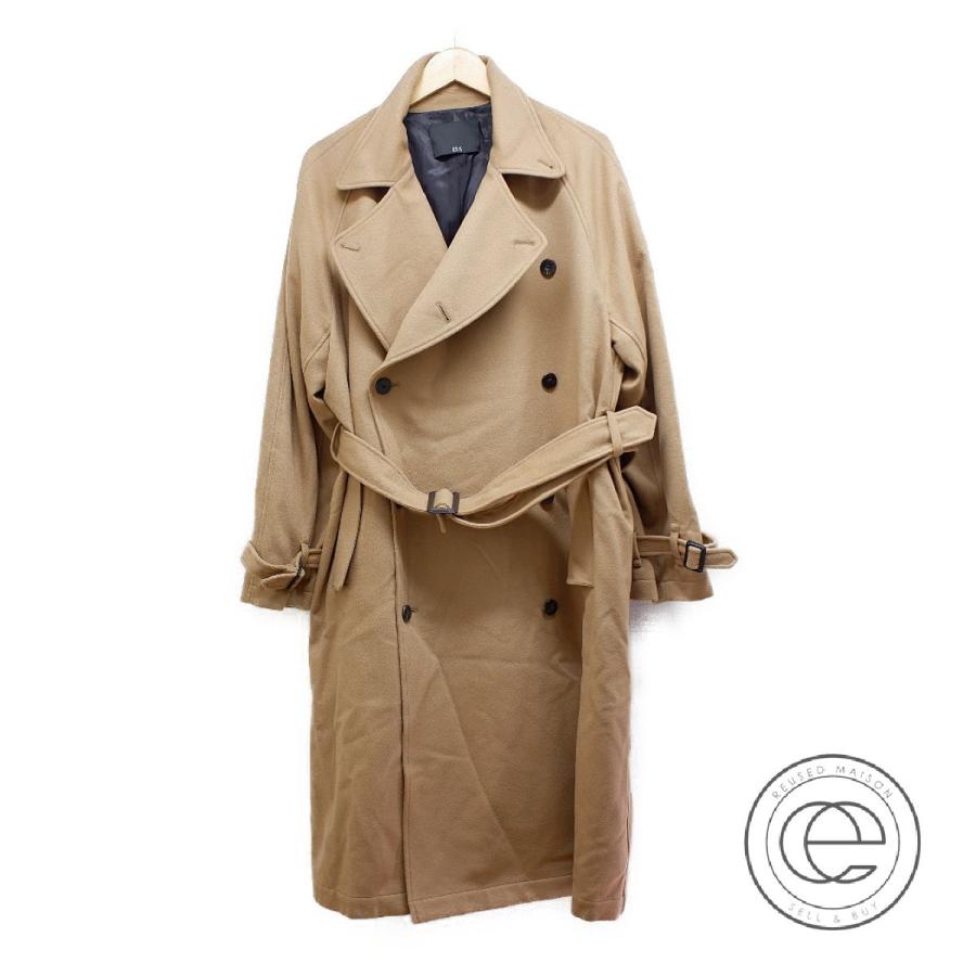 もらって嬉しい出産祝い 美品 Es S エス 92wco Wca 13 カシミヤ トレンチ コート Camel メンズ 2 コート アウター