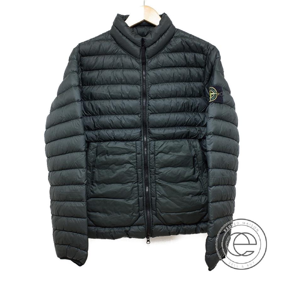 国内正規 Stone Island ストーンアイランド ナイロン ライトダウン ジャケット カーキ メンズ M ブランドショップエコスタイル 通販 Yahoo ショッピング
