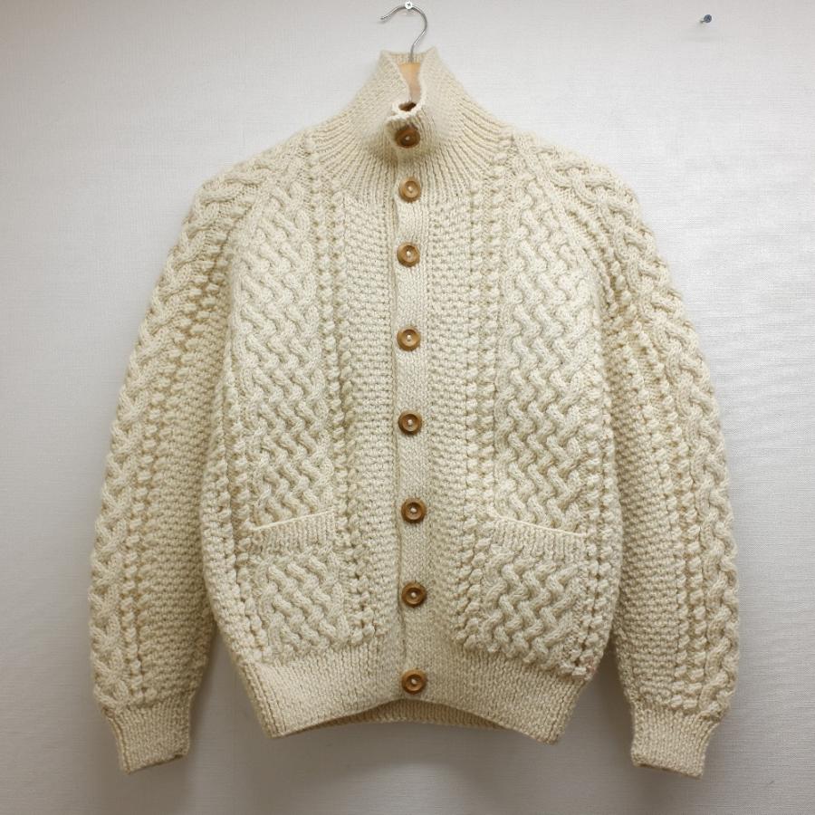 安い 3a 茶タグ Bigiメンズビギ Mens X インバーアラン Inverallan Lumber メンズ M ランバーカーディガン アランニット 襟付 Cardigan トップス Www Construction Gouv Cg