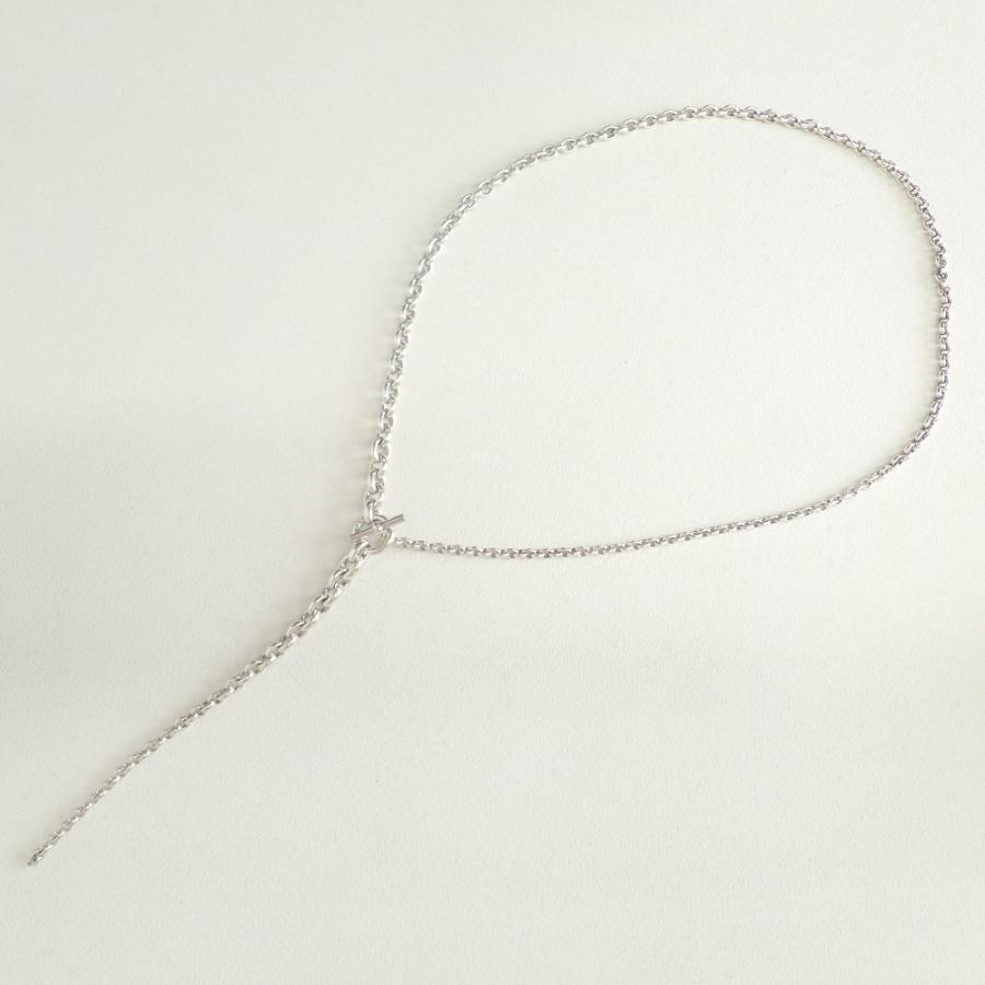 HERMES（エルメス） Ag925 クレッシェンド ネックレス シルバー