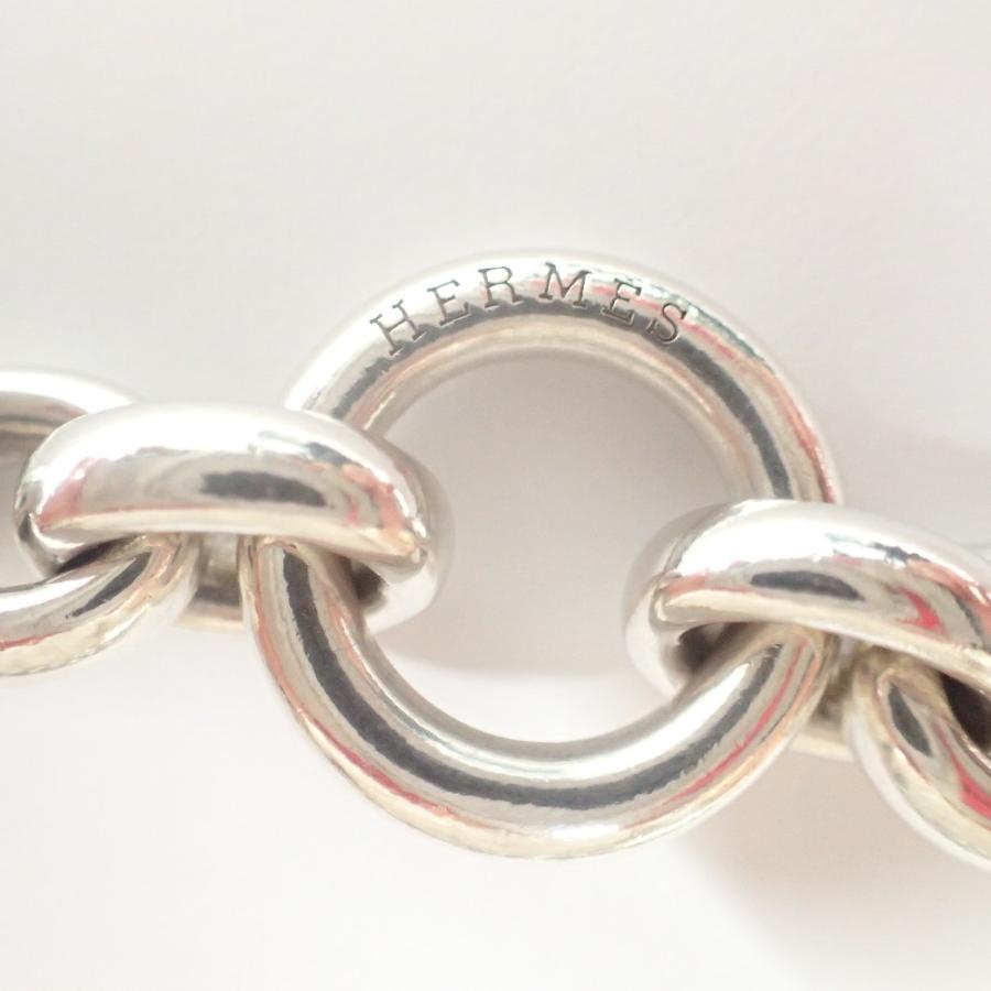 HERMES（エルメス） Ag925 クレッシェンド ネックレス シルバー