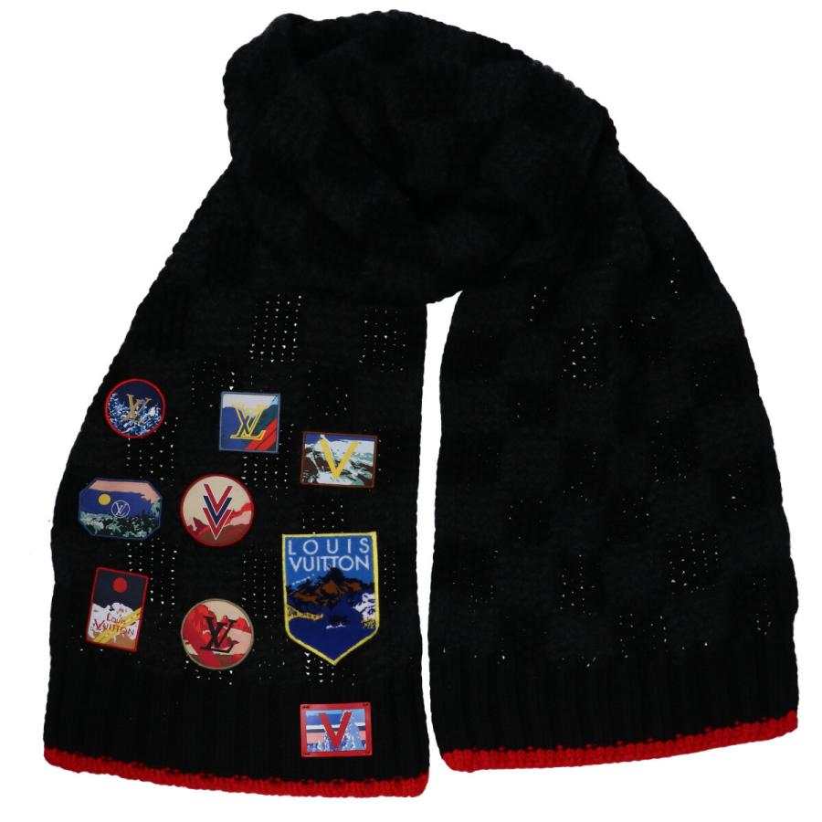 ルイヴィトン　エシャルプ　ヘルシンキ　アルプスパッチ　マフラー　美品 ルイヴィトン エシャルプ ヘルシンキ アルプスパッチ マフラー