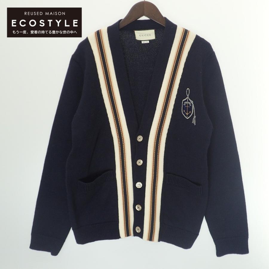 GUCCI 美品/国内正規 グッチ 545764 アンカークレスト ウール GUCCI 美品/国内正規 グッチ 545764 アンカークレスト ウール