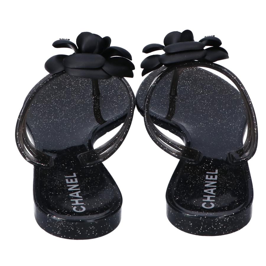 CHANEL（シャネル） 美品/ 10C G26012Y05359 カメリア トング/ビーチ