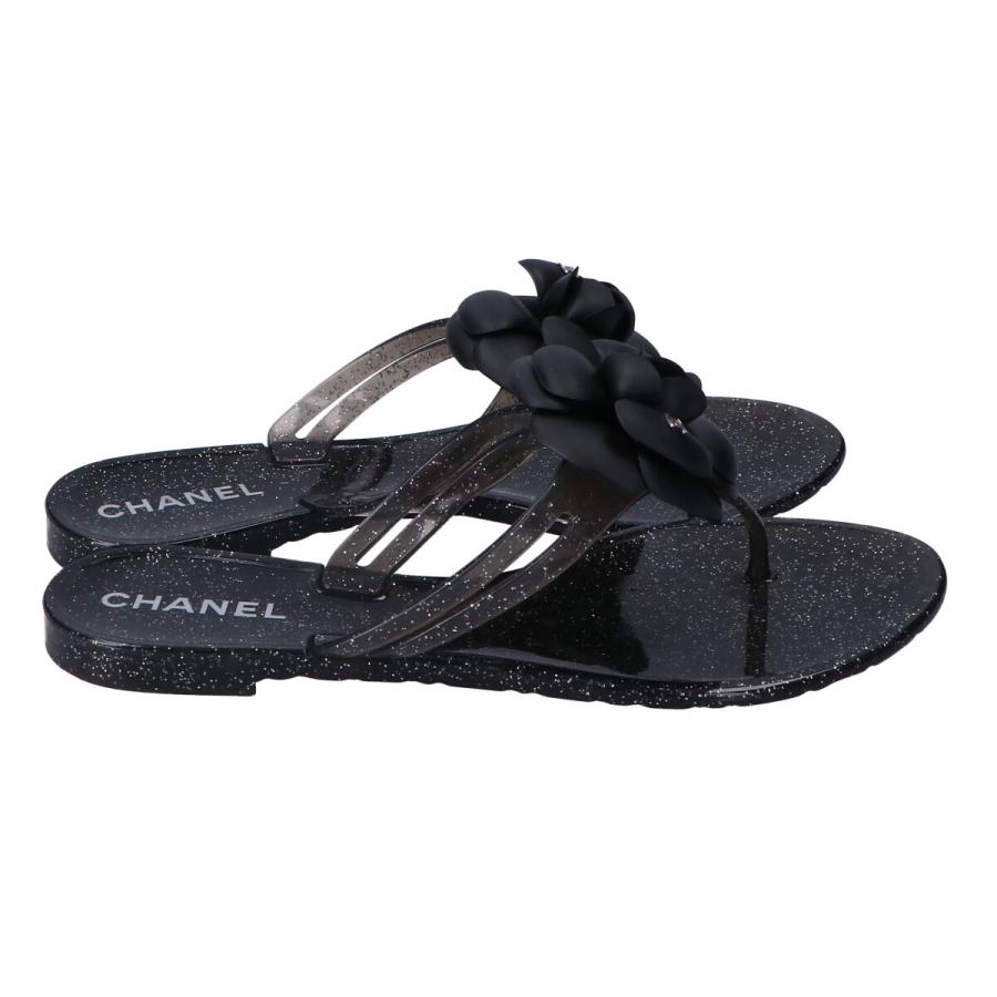 CHANEL（シャネル） 美品/ 10C G26012Y05359 カメリア トング/ビーチ