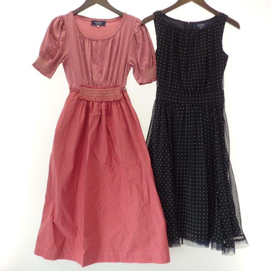 美品/ M'S GRACY エムズグレイシー TD-721319 ドット柄 美品/ M'S GRACY エムズグレイシー TD-721319 ドット柄
