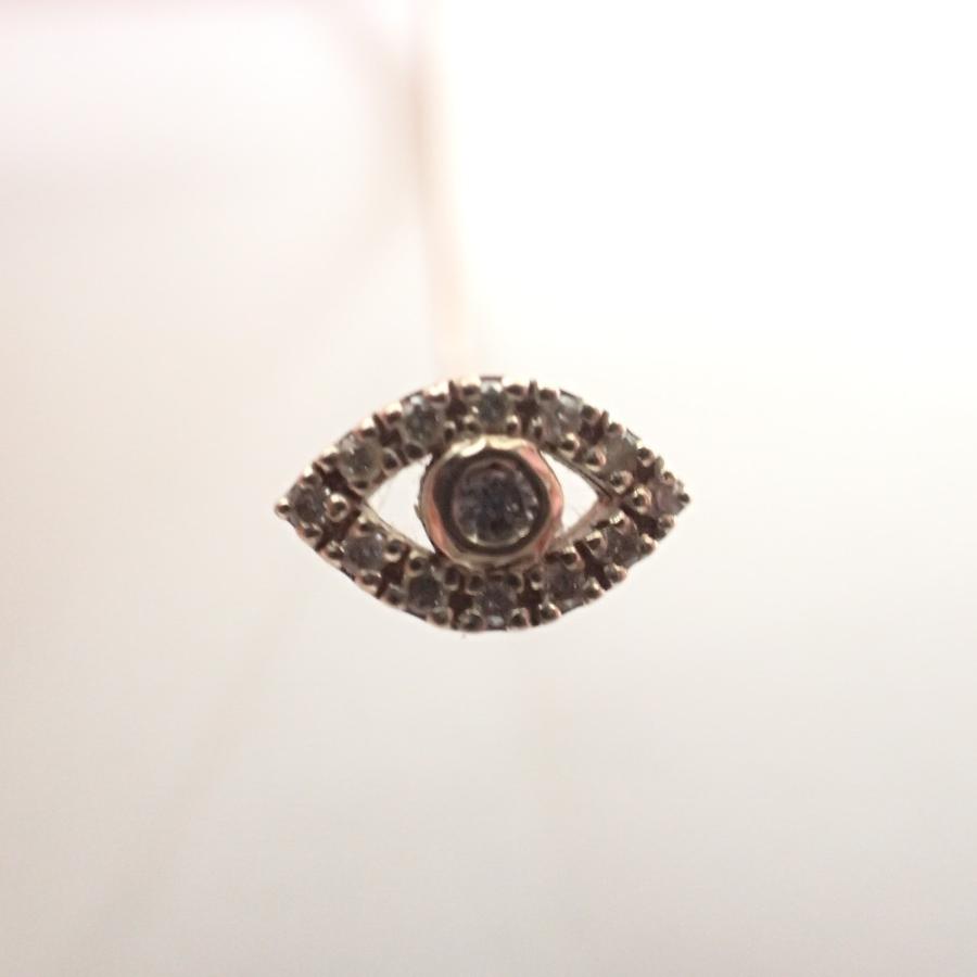 美品/ Hirotaka ヒロタカ K10 Evil eye 0.08ct ダイヤモンド 美品/ Hirotaka ヒロタカ K10 Evil eye 0.08ct ダイヤモンド