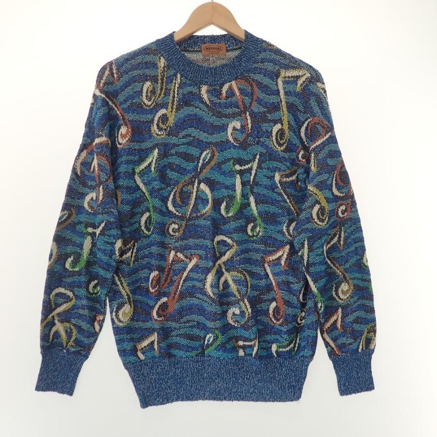 MISSONI ミッソーニ 総柄 コットン ニット セーター MISSONI ミッソーニ 総柄 ニットセーター 計6点 トップス メンズ