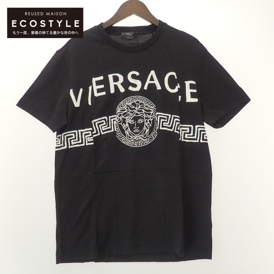 新品同様/20年製 Versace ヴェルサーチ A86893 ロゴxメデューサ