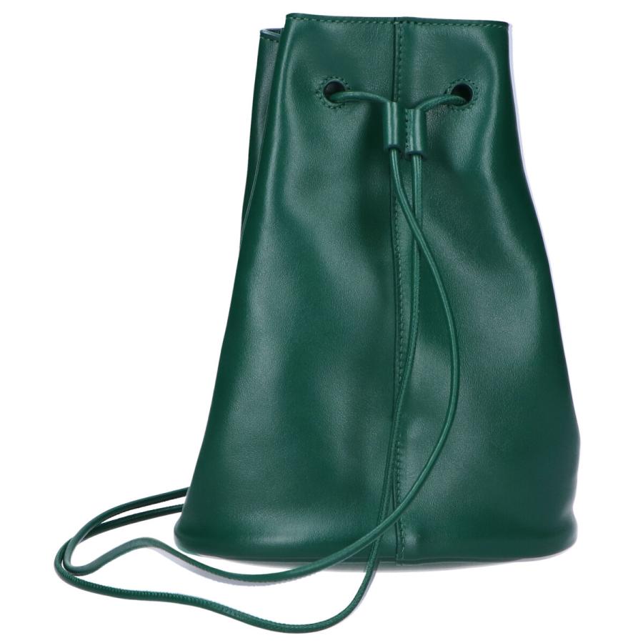 JIL SANDER（ジルサンダー） 美品/ レザー ロゴ入り 巾着 ショルダー
