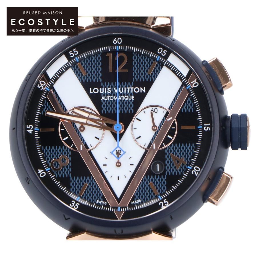 新品同様 LOUIS VUITTON ルイ・ヴィトン QA090Z タンブール ダミエ 