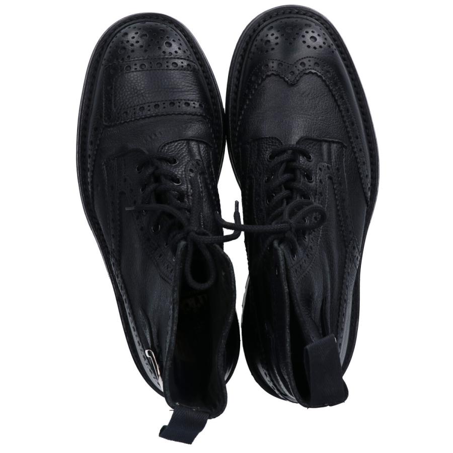 Tricker's BOURTON 8/26.5cm フルブローグ 黒 箱付 トリッカーズ SIZE