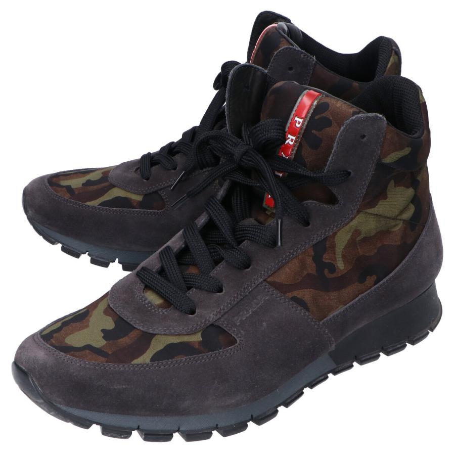 美品 PRADA SPORT プラダスポーツ 4T2790 カモフラージュ柄ナイロン