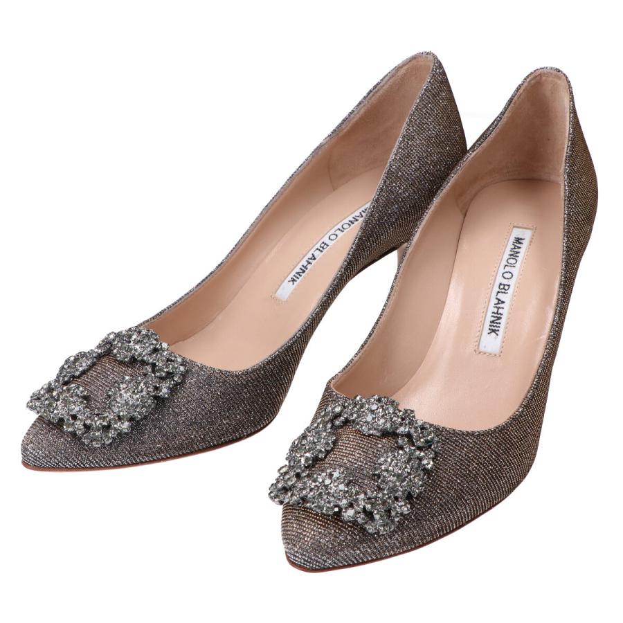 マノロブラニク ハンギシ ブラック 90mm 35.5 35 1/2 限定品】マノロ