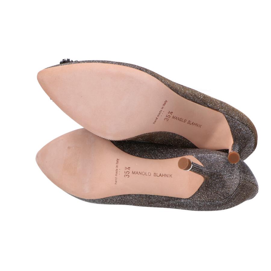 MANOLO BLAHNIK 新品同様 マノロブラニク HANGISI ハンギシ グリッター 