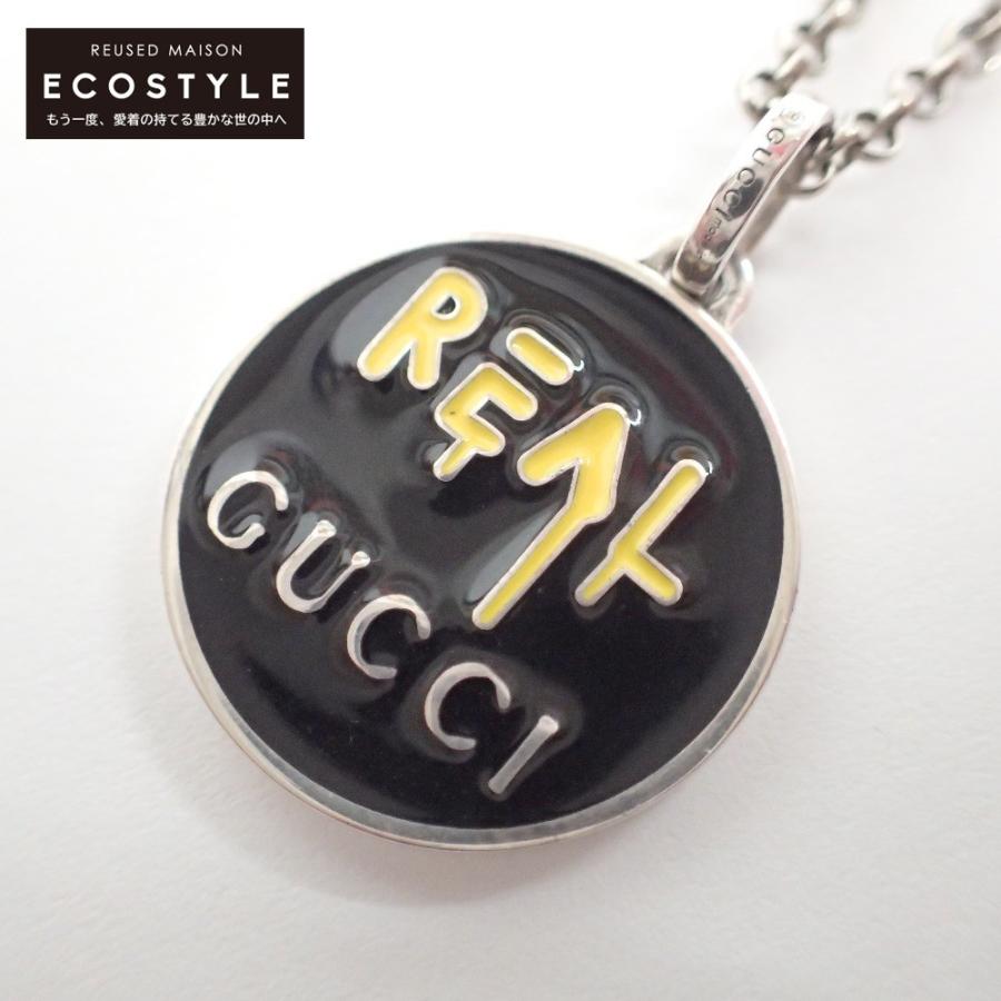 GUCCI（グッチ） 美品/ Ag925 459359 REAL GUCCI ロゴプレート