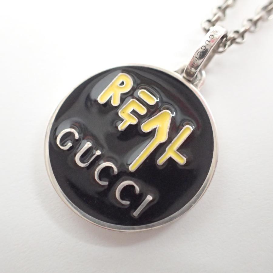 GUCCI（グッチ） 美品/ Ag925 459359 REAL GUCCI ロゴプレート