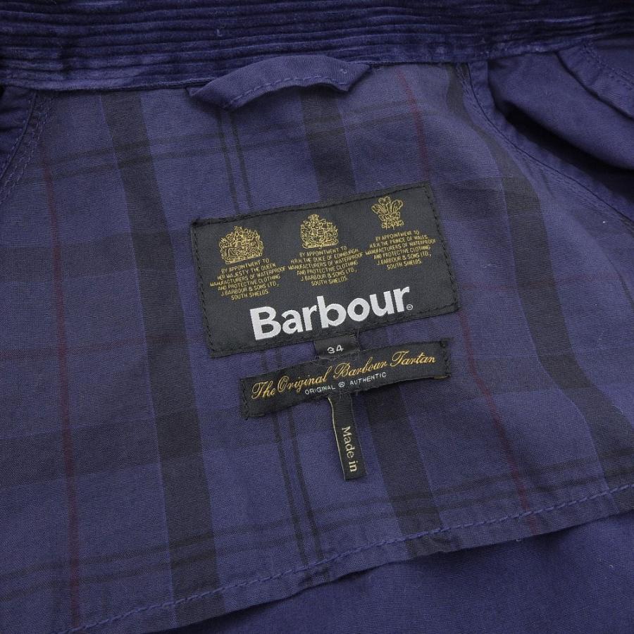 Barbour バブアー 1501137 オーバーダイ スリムビデイルジャケット 34