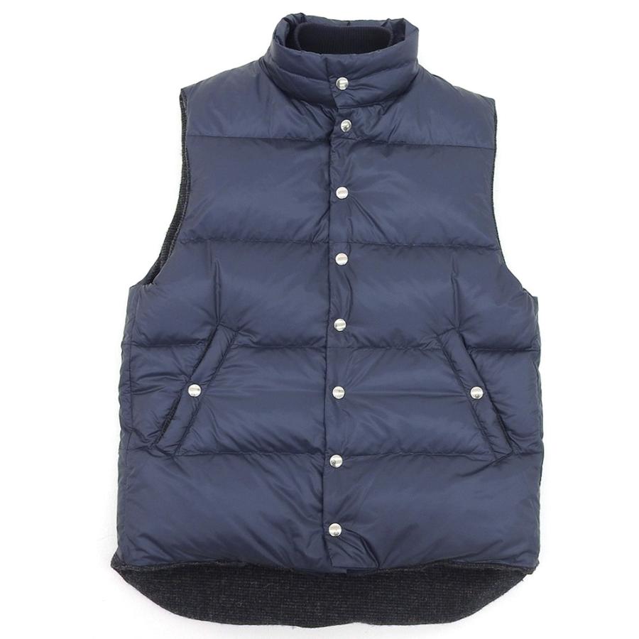 sacai（サカイ） 美品 リバーシブル ダウンベスト メンズ ネイビー 2