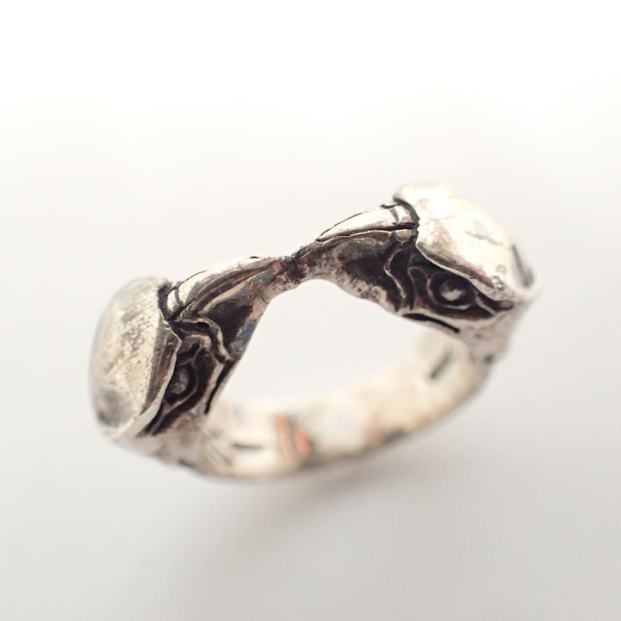 CRAZY PIG クレイジーピッグ 925刻印 #867 TWIN EAGLES RING CRAZY PIG クレイジーピッグ 925刻印 #867 TWIN EAGLES RING