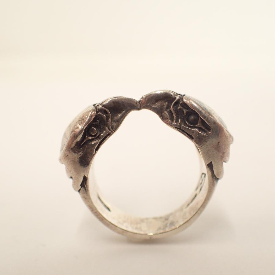 CRAZY PIG クレイジーピッグ 925刻印 #867 TWIN EAGLES RING CRAZY PIG クレイジーピッグ 925刻印 #867 TWIN EAGLES RING