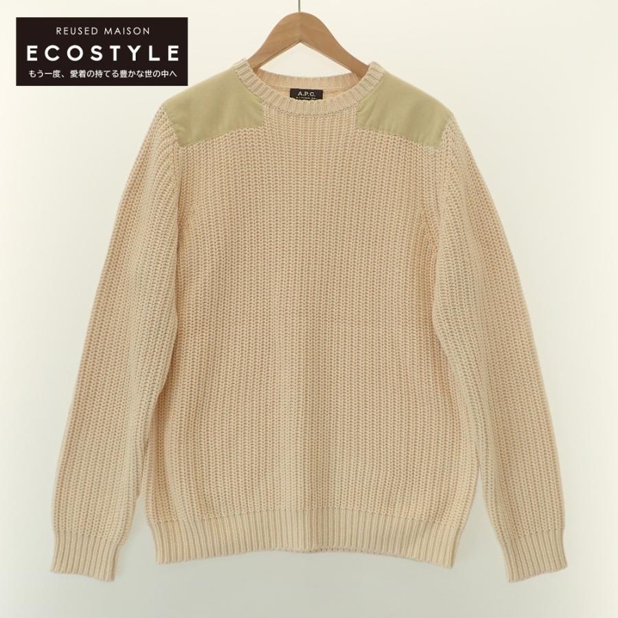 新品未使用　A.P.C. ゴルフウェア　クルーネックセーター　S A.P.C. クルーネックセーター/ニット（美品）