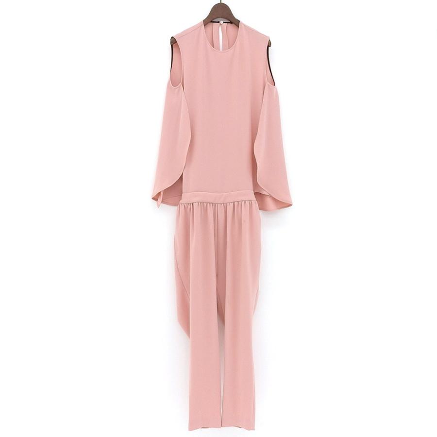 美品 YOKO CHAN ヨーコチャン ジャンプスーツ レディース ピンク 美品 YOKO CHAN ヨーコチャン ジャンプスーツ レディース ピンク