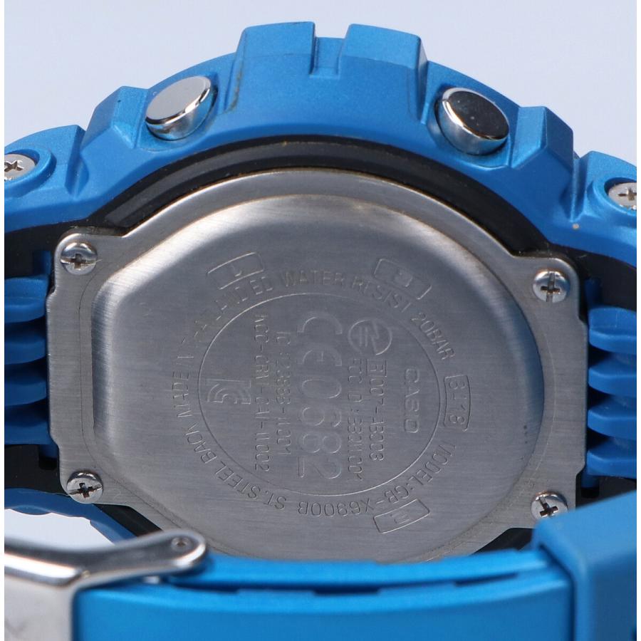 【美品】G-SHOCK GB-X6900B Bluetooth ブルー 美品 G-SHOCK ジーショック BLUETOOTH WATCH GB-X6900B-2JF