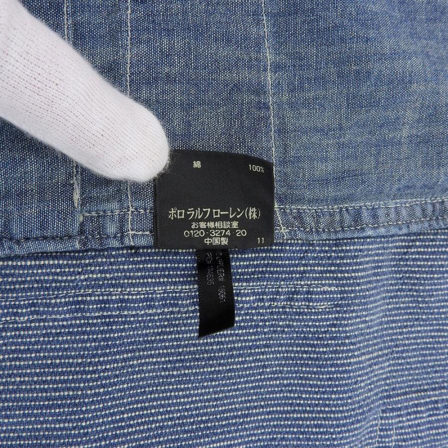 RRL ダブルアールエル ヒッコリー デニム ストライプ ベスト 正規
