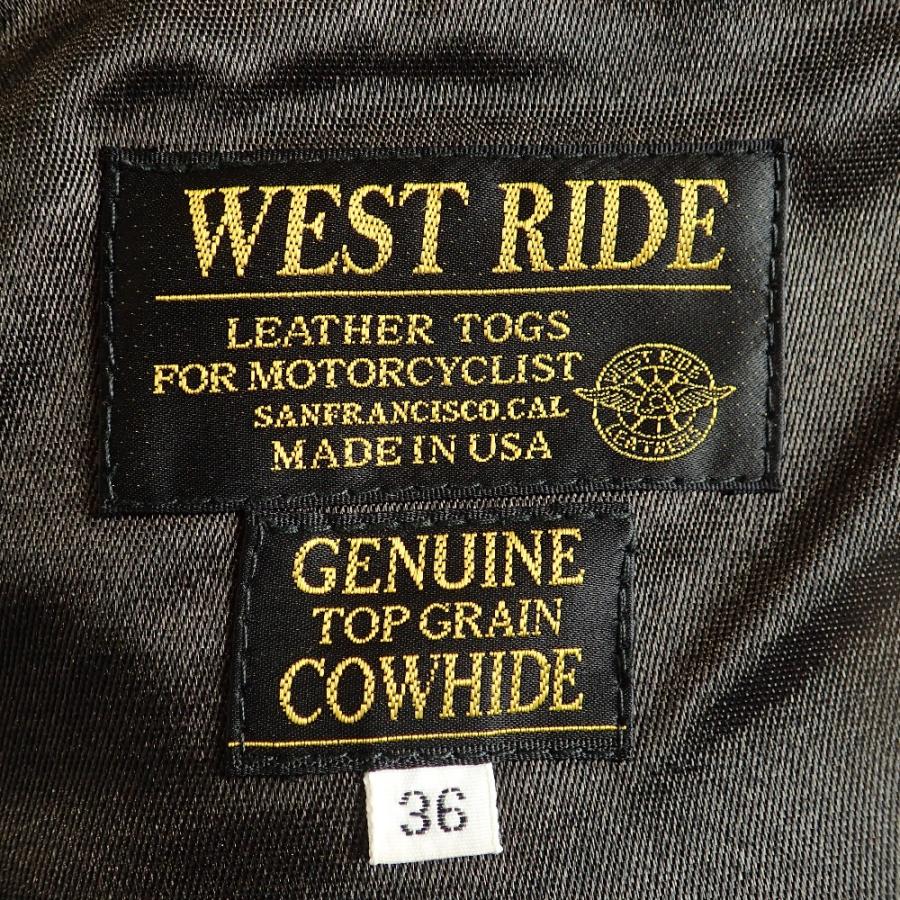 WESTRIDE ウエストライド WR-CHPW ムートンカラー付 レザー WESTRIDE ウエストライド WR-CHPW ムートンカラー付 レザー