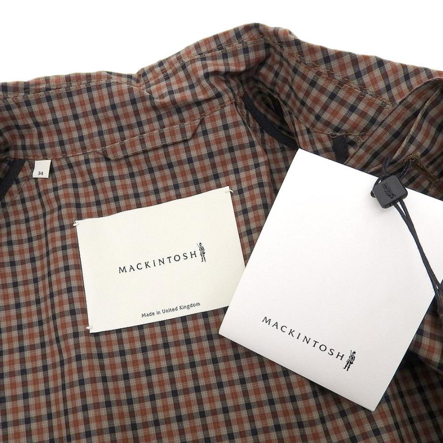 未使用 MACKINTOSH マッキントッシュ チェック ステンカラーコート メンズ ブラウン 34 GM-1043B 未使用 MACKINTOSH マッキントッシュ チェック ステンカラーコート メンズ ブラウン GM 新品未使用品になります