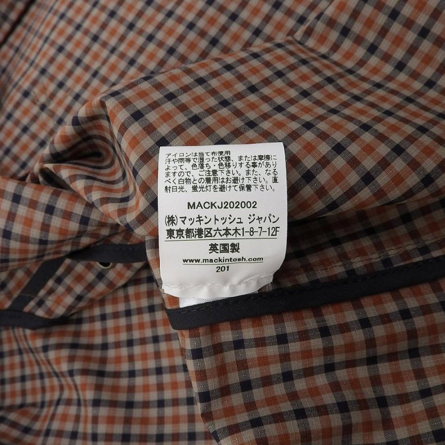 未使用 MACKINTOSH マッキントッシュ チェック ステンカラーコート メンズ ブラウン 34 GM-1043B 未使用 MACKINTOSH マッキントッシュ チェック ステンカラーコート メンズ ブラウン GM 新品未使用品になります