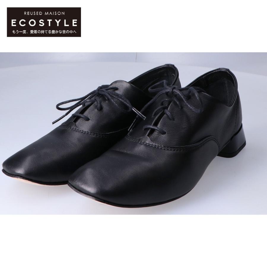 美品 Repetto レペット Mark Oxford Shoes 羊革 オックスフォード 