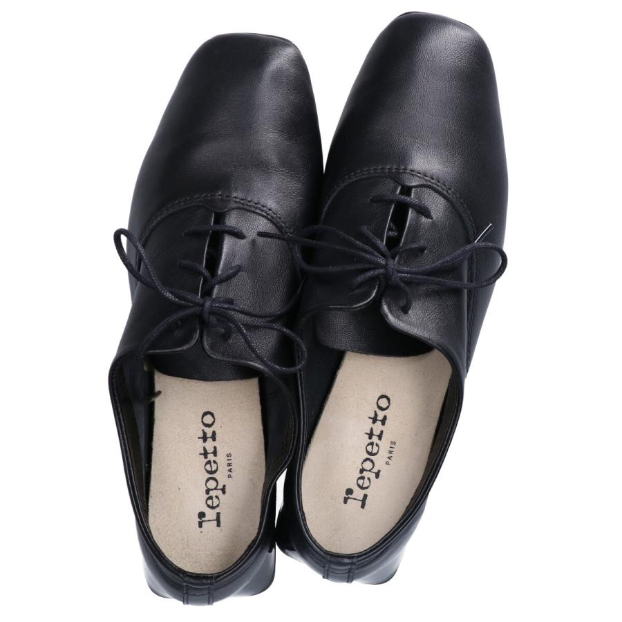 美品 Repetto レペット Mark Oxford Shoes 羊革 オックスフォード 