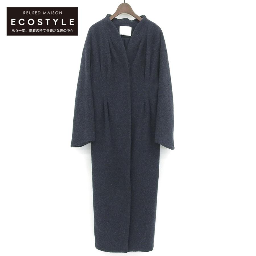美品/ Mame Kurogouchi マメクロゴウチ MM18AW-CO060 ノーカラー 美品/ Mame Kurogouchi マメクロゴウチ MM18AW-CO060 ノーカラー