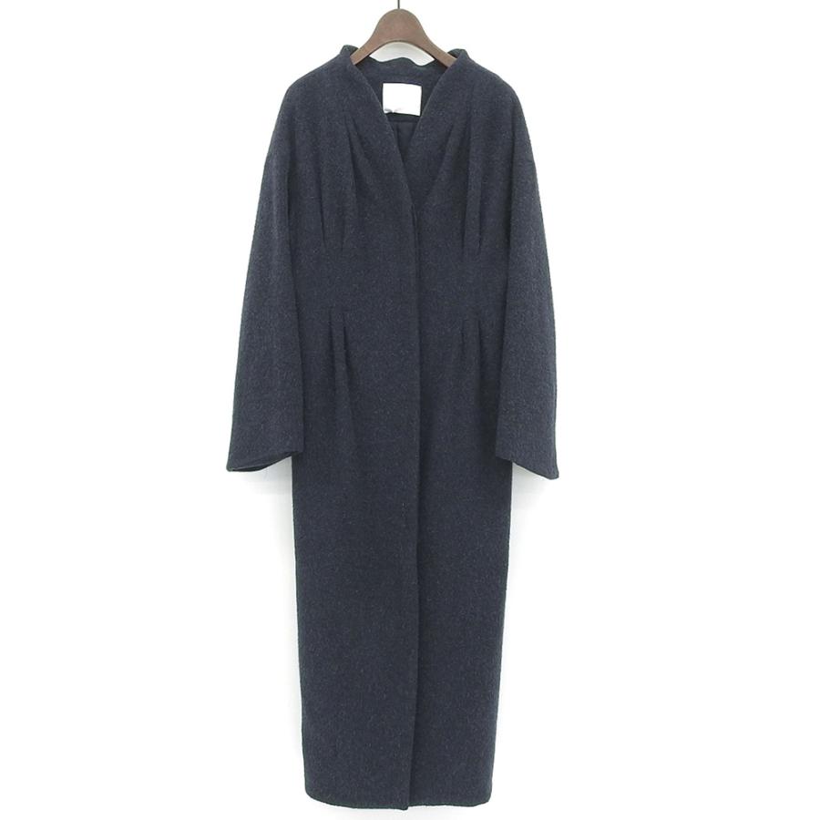 美品/ Mame Kurogouchi マメクロゴウチ MM18AW-CO060 ノーカラー 美品/ Mame Kurogouchi マメクロゴウチ MM18AW-CO060 ノーカラー