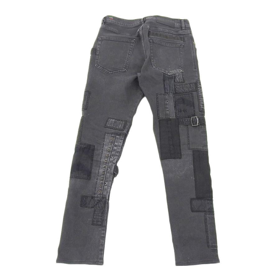 DIESEL ディーゼル パッチワーク デニム カーゴパンツ メンズ 黒 DIESEL ディーゼル パッチワーク デニム カーゴパンツ メンズ 黒