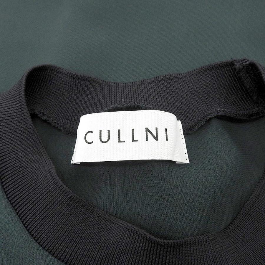 美品 CULLNI クルニ レイヤードプルオーバーシャツ トップス 