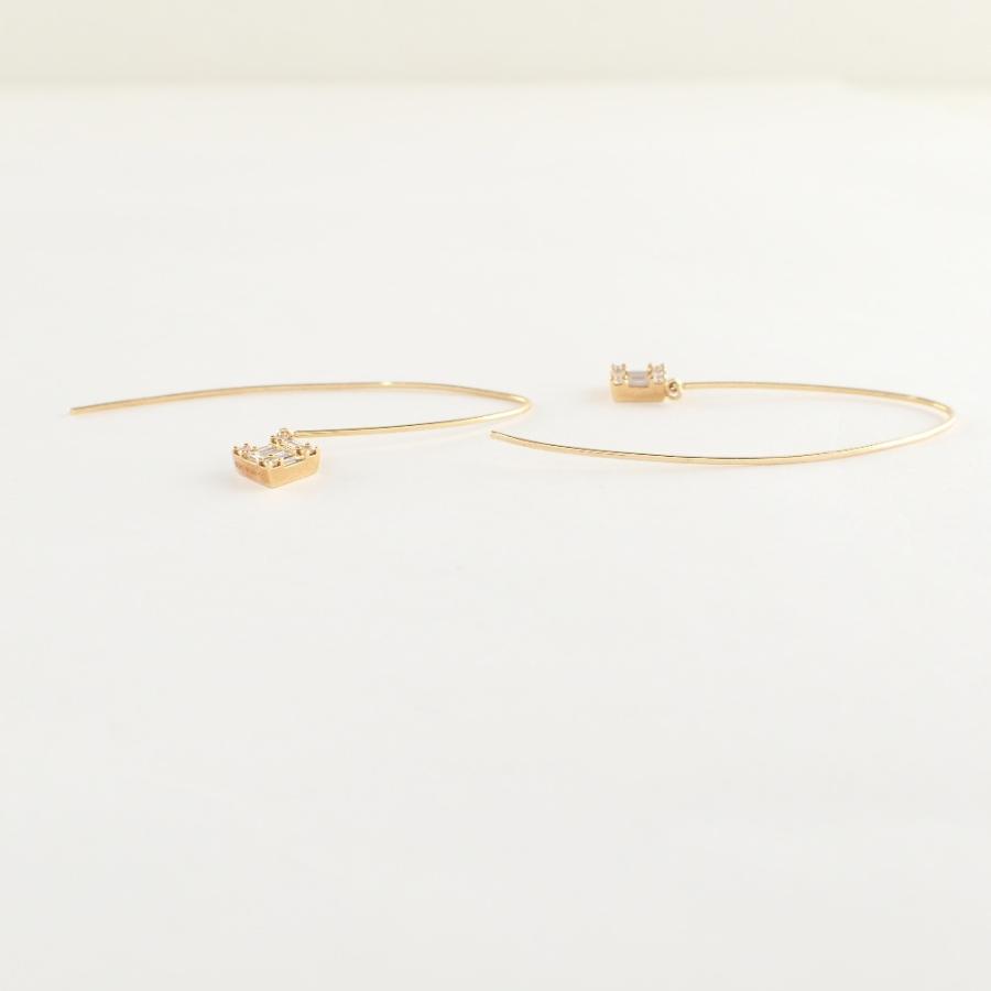 美品 BELLESIORA ベルシオラ スクエアコレクション 40154312046 K18 D0 