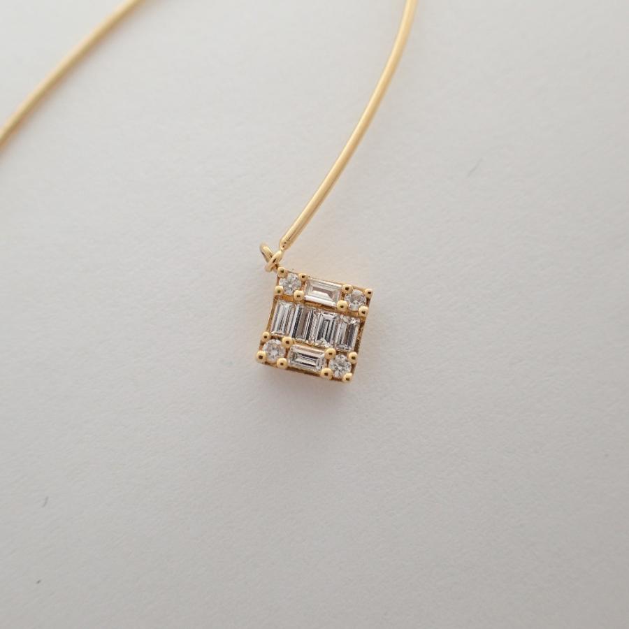 美品 BELLESIORA ベルシオラ スクエアコレクション 40154312046 K18 D0 