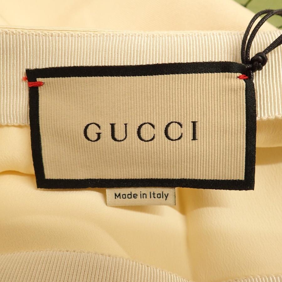 GUCCI 新品同様/国内正規/20SS グッチ 669705 シルク/ビスコース  