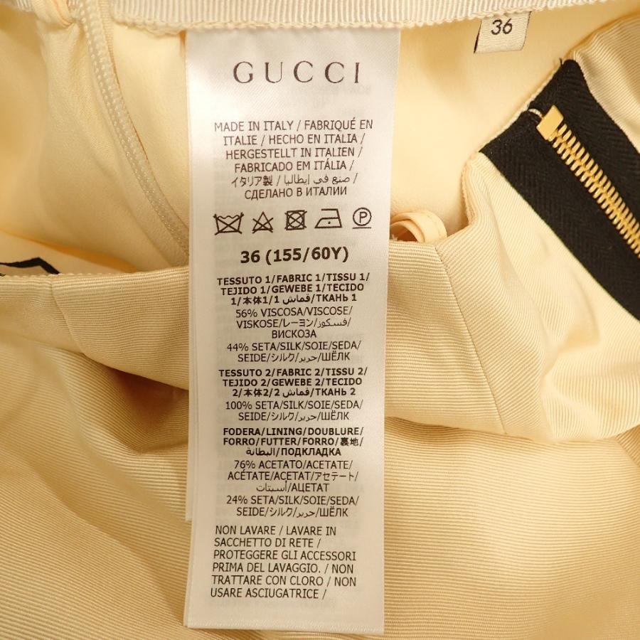 GUCCI 新品同様/国内正規/20SS グッチ 669705 シルク/ビスコース  
