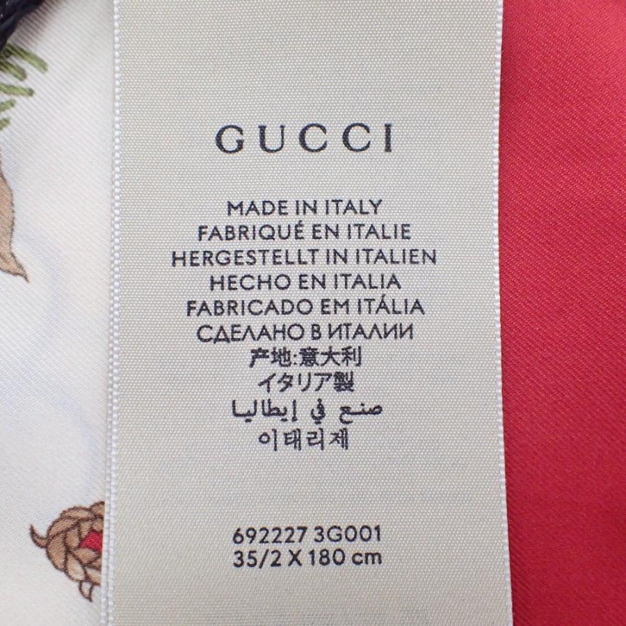 GUCCI★100周年ノベルティスカーフ★ GUCCI（グッチ） 新品同様/100周年限定ノベルティ 692227 3G001 6479