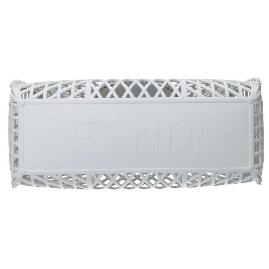 フェンディ　カゴバッグ　バスケット　ミディアム　ホワイト 2025年最新】Fendi レディース かごバッグの人気アイテム - メルカリ