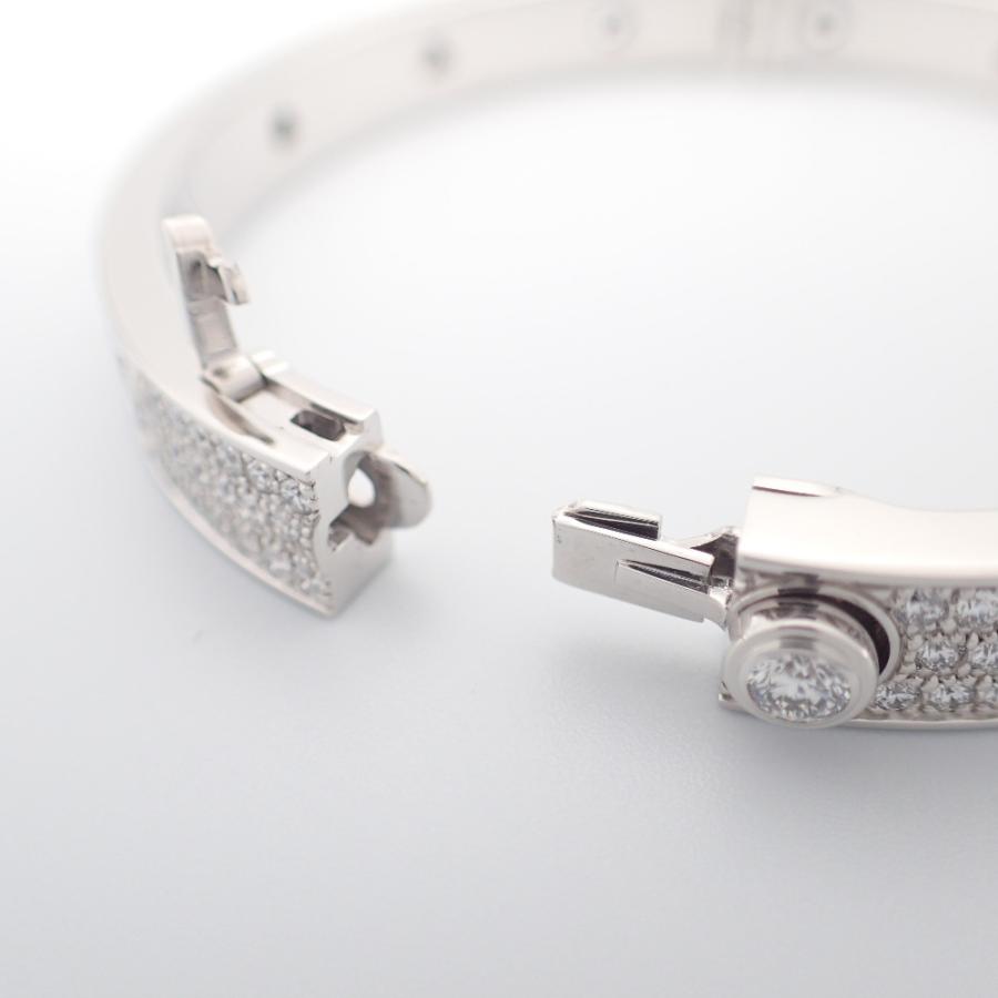 Cartier 美品/ カルティエ K18WG パヴェフルダイヤ ラブブレス Cartier 美品/ カルティエ K18WG パヴェフルダイヤ ラブブレス
