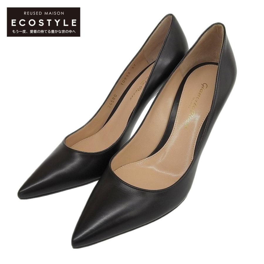未使用 Gianvito Rossi ジャンヴィトロッシ ヒールパンプス レディース 