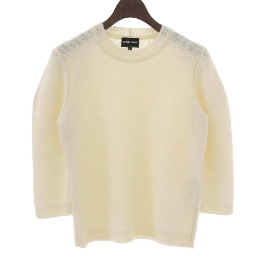 美品 GIORGIO ARMANI ジョルジオアルマーニ ニットセーター トップス 